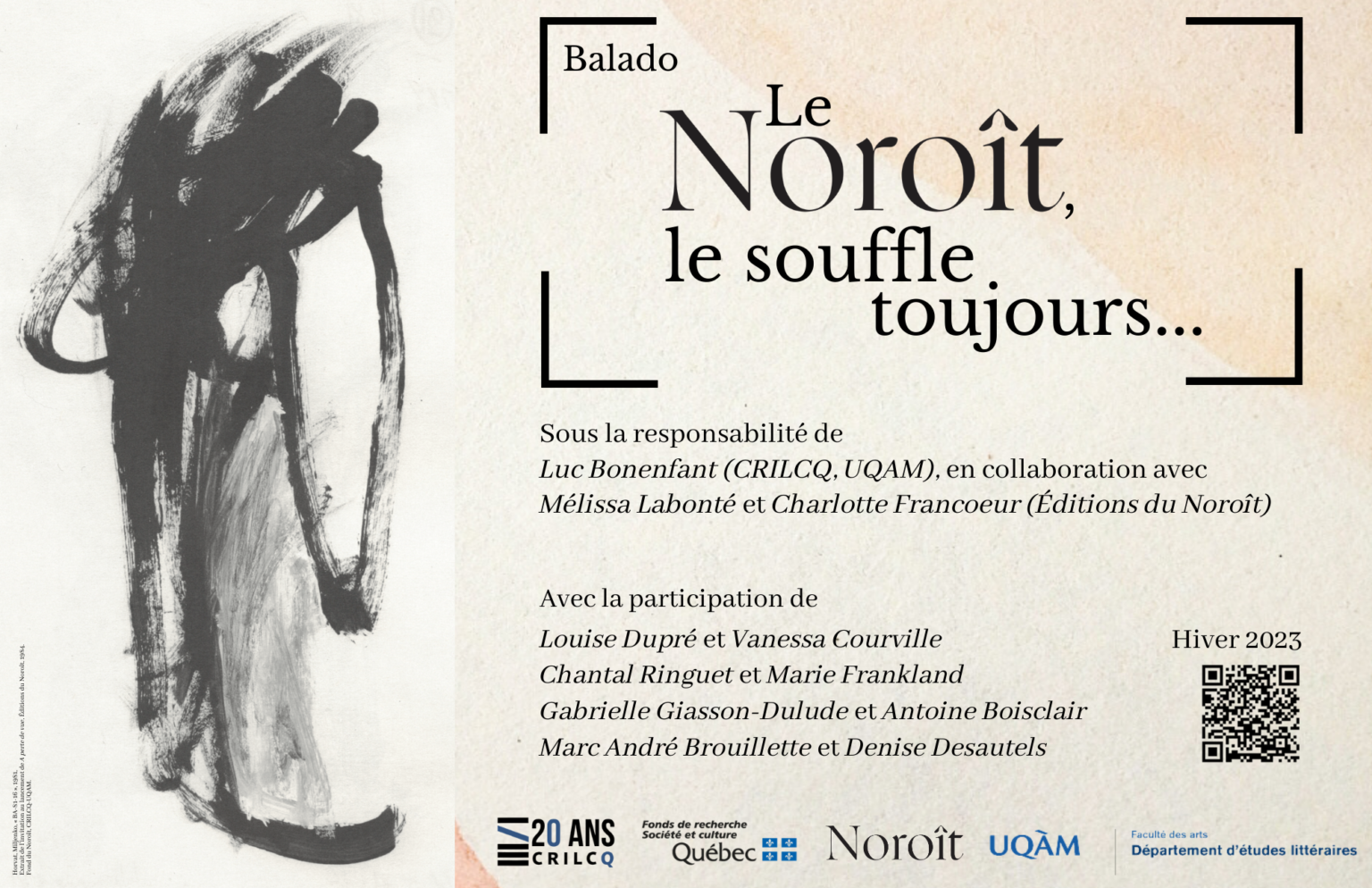 Balados Le Noroît, le souffle toujours
