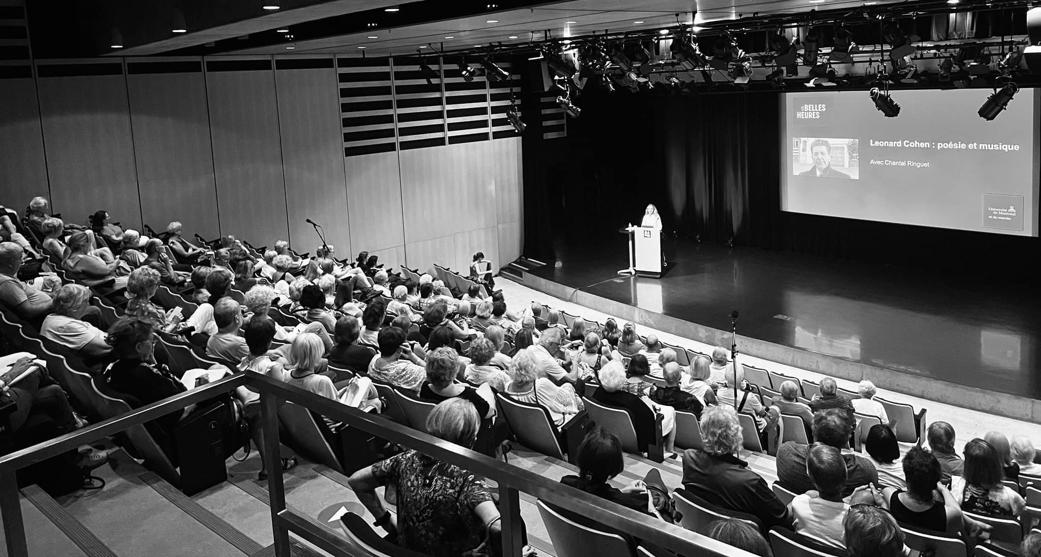 Conférence Leonard Cohen. Poésie et musique