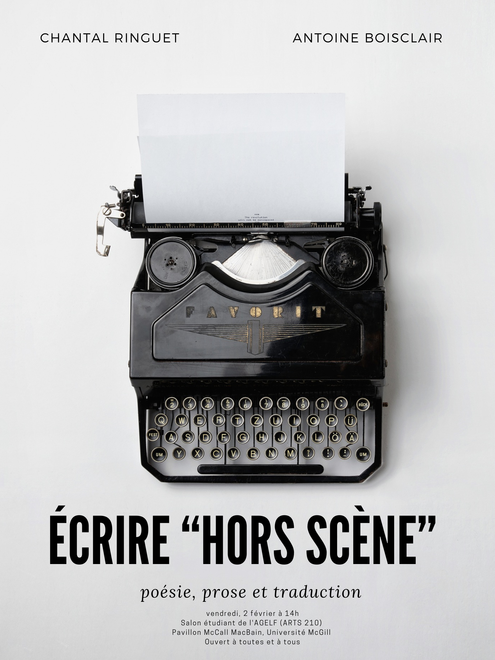 Écrire 