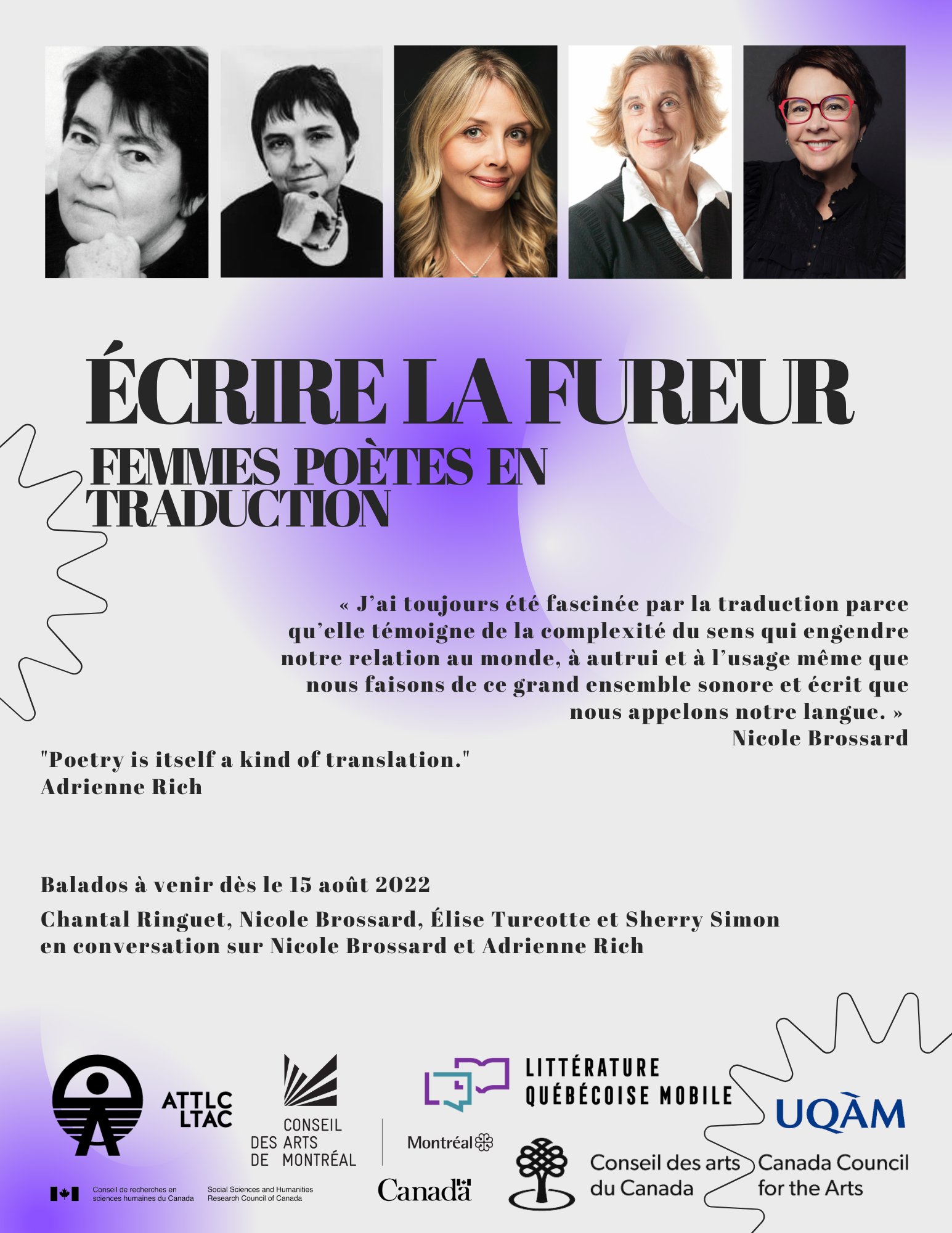 Écrire la fureur. Femmes poètes en traduction