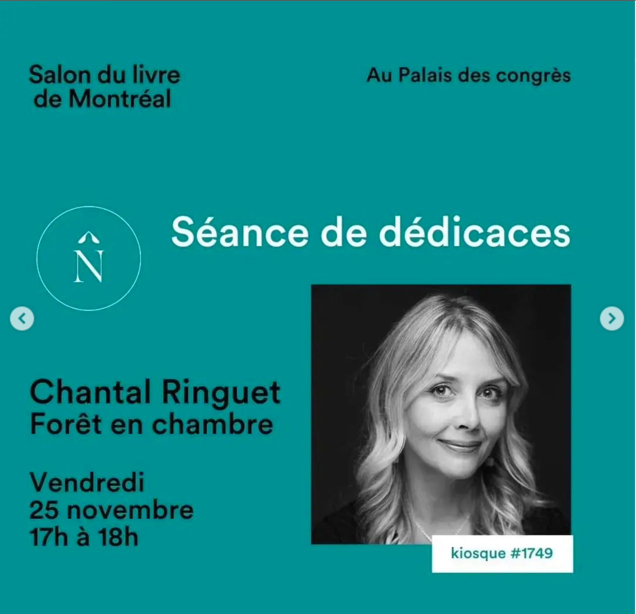 Salon du livre de Montréal 2022
