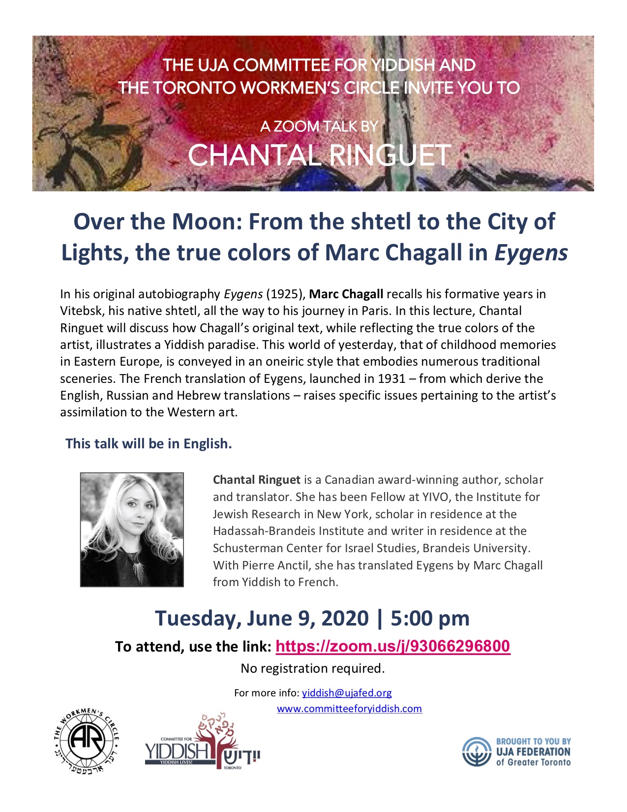 Over the Moon: The True Colors of Marc Chagall in Eygens